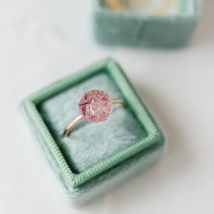 
            
                Load image into Gallery viewer, Raw amethyst mosaic gemstone ring - luxe.zen
            
        