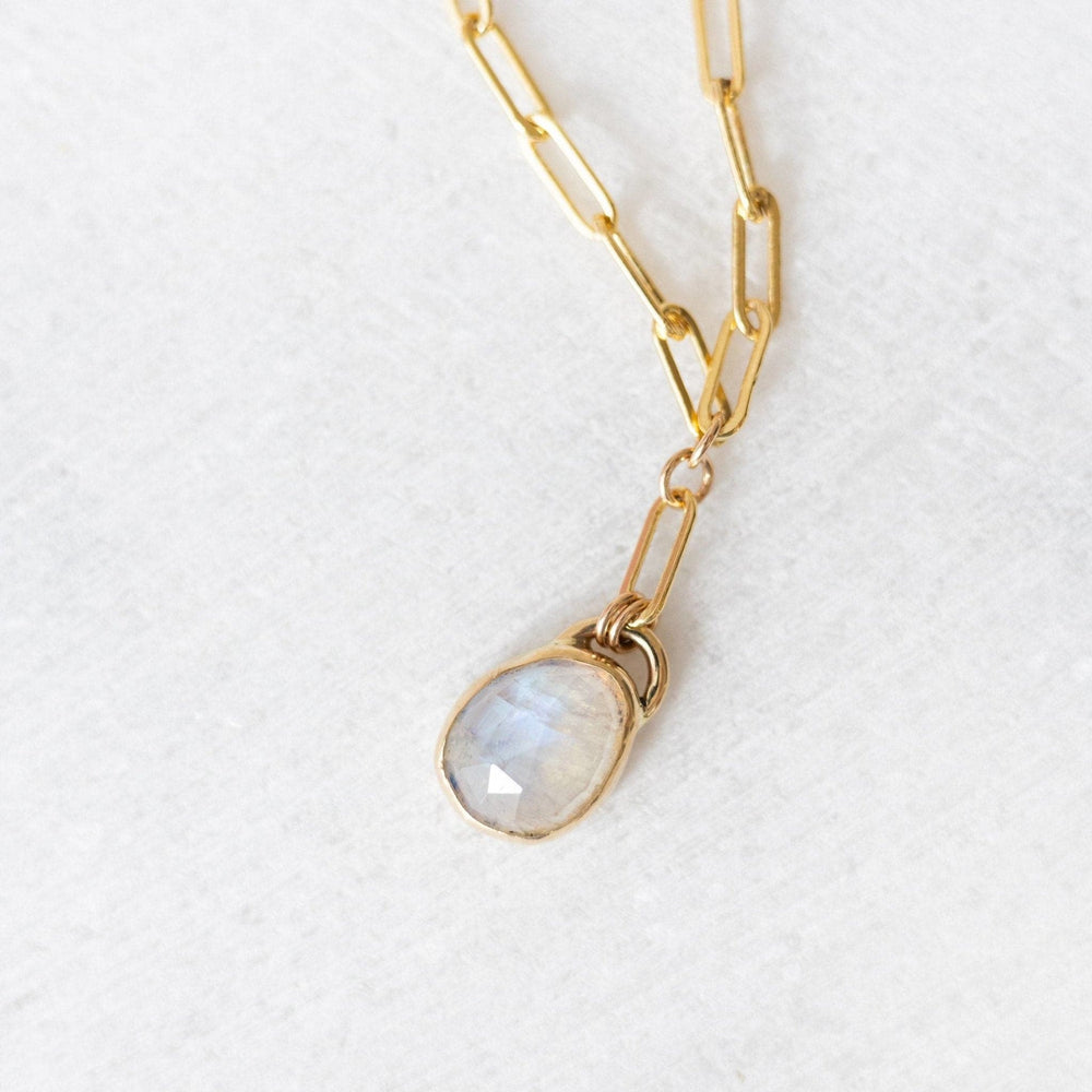 Moonstone nebula necklace - luxe.zen
